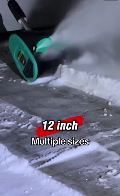 Portable electric snow thrower